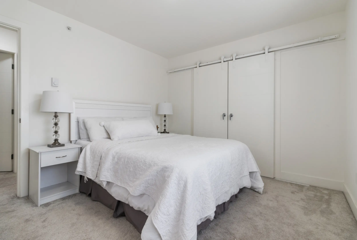 Primary bedroom at 1 46387 Margaret Avenue with walk-in closet