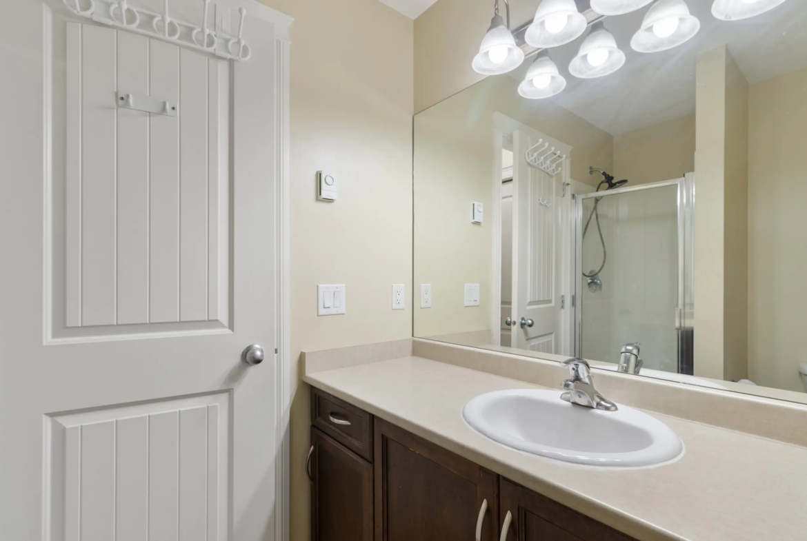 Updated bathroom space at 2 9140 HAZEL STREET