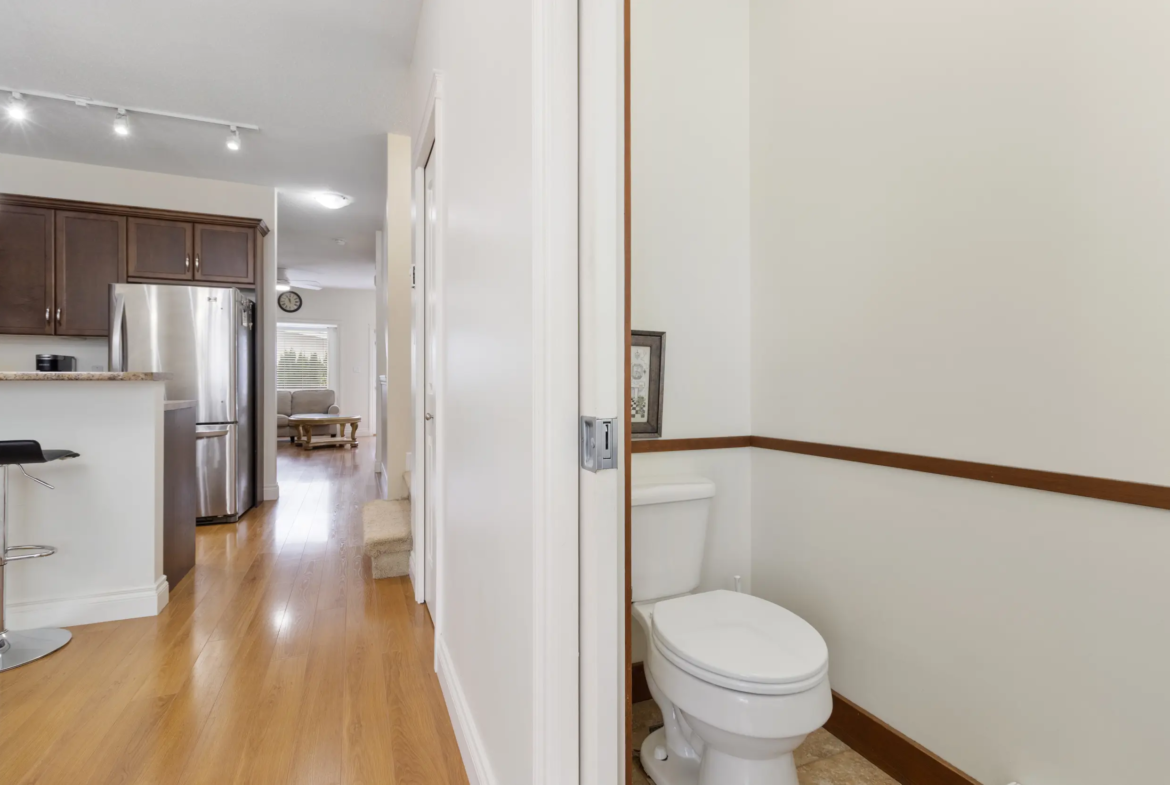 Clean and modern bathroom at 2 9140 HAZEL STREET