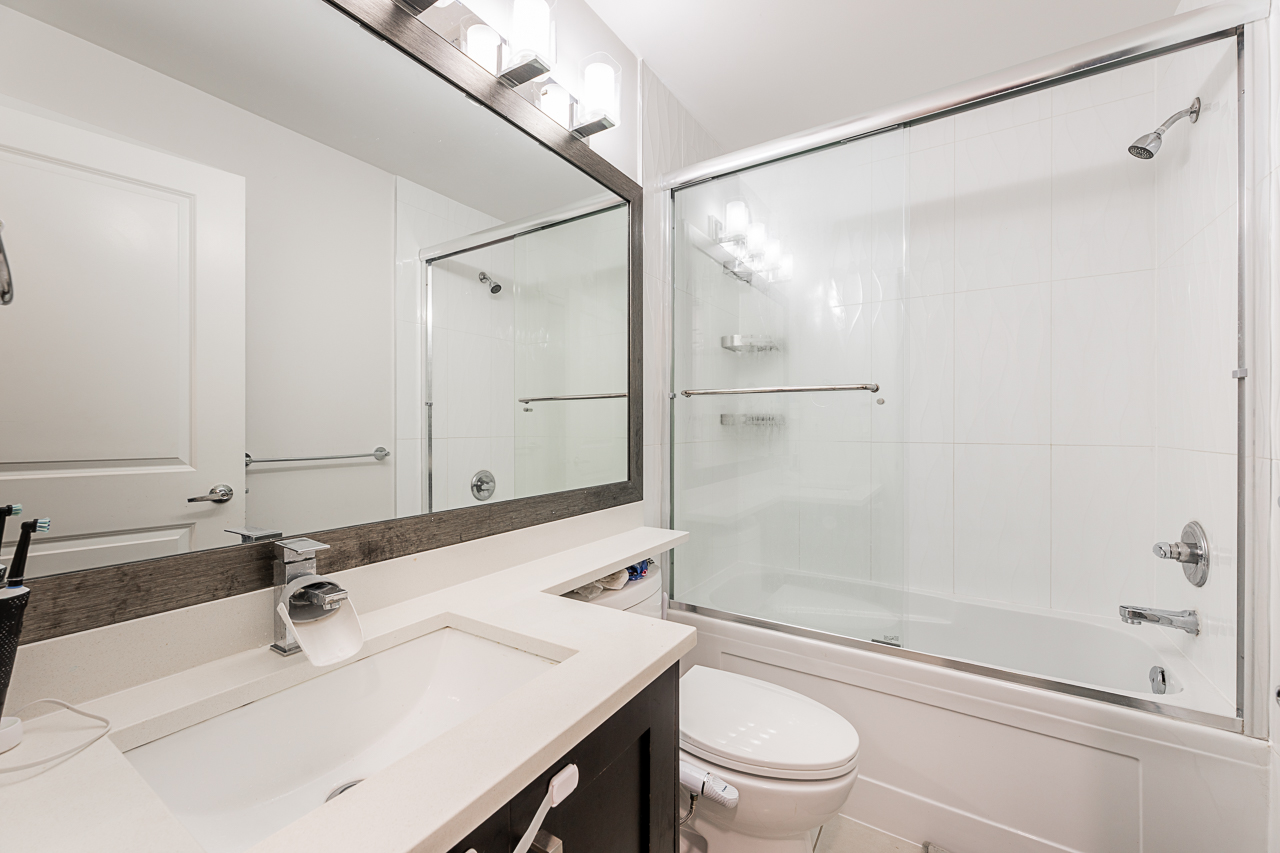 Clean bathroom with updated fixtures at 170 13898 64 AVENUE