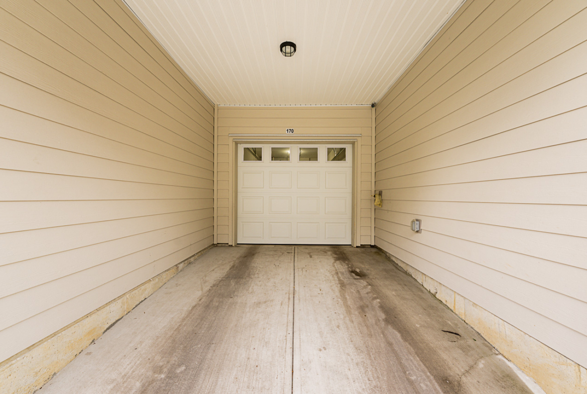 Garage parking at 170 13898 64 AVENUE townhome