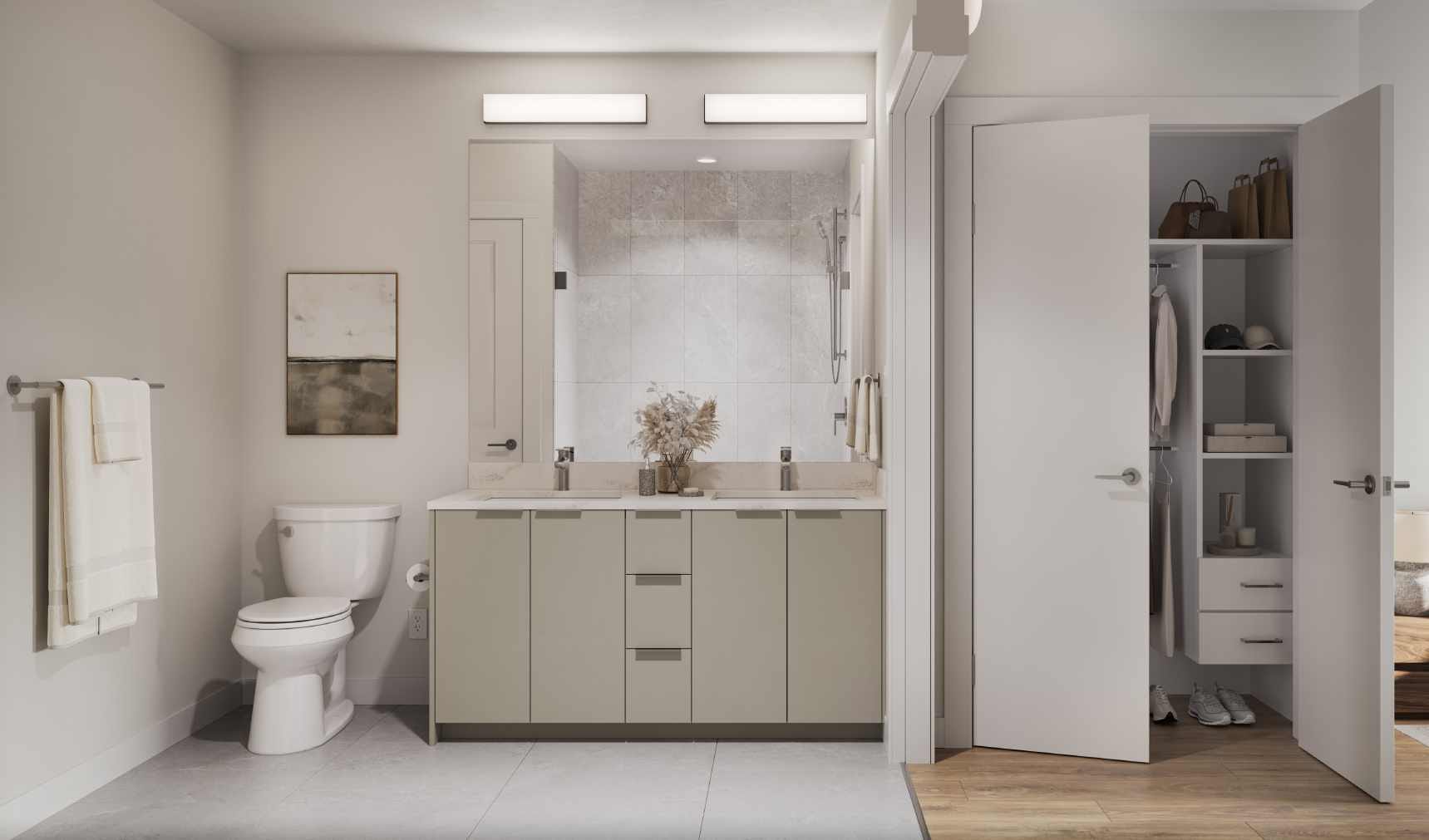 BUTE bathroom contemporary finish