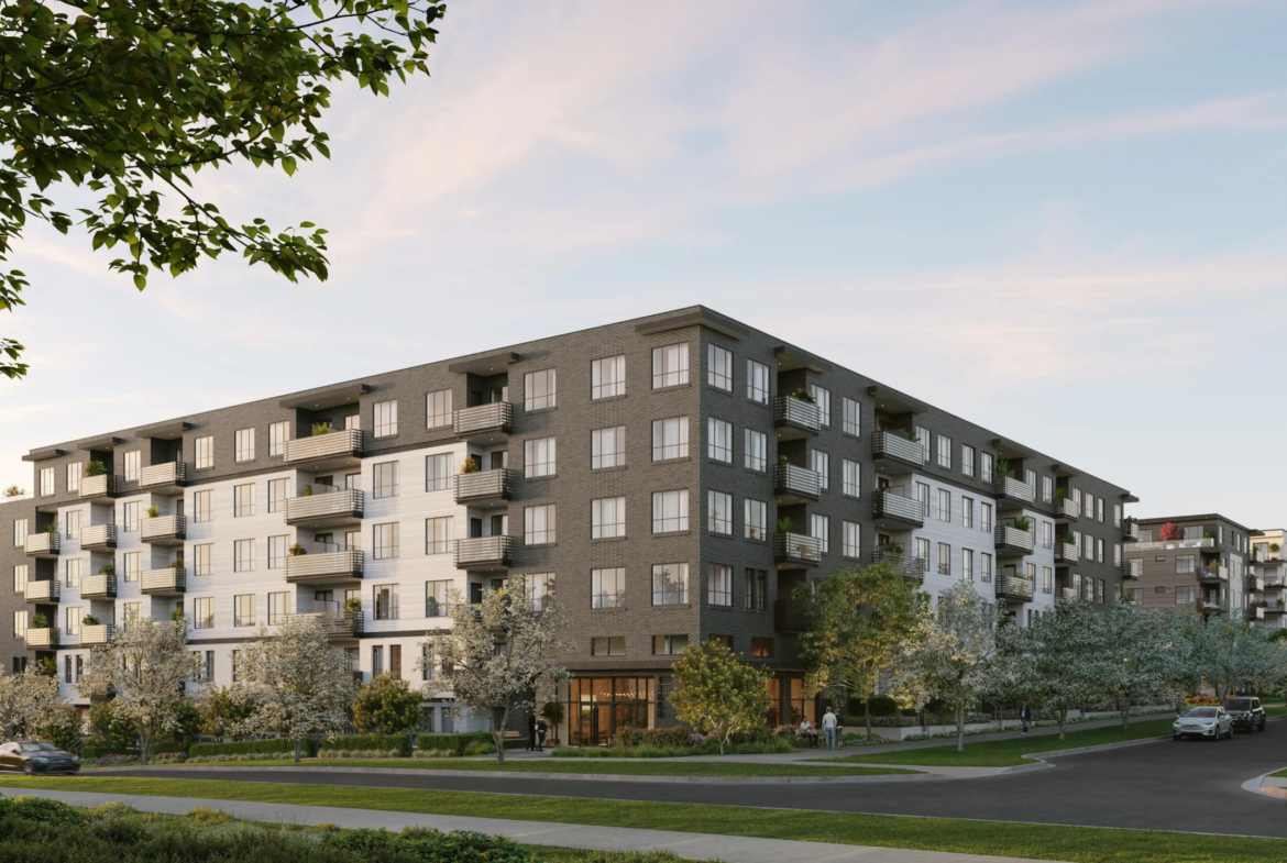 Queens Surrey condo building exterior modern design