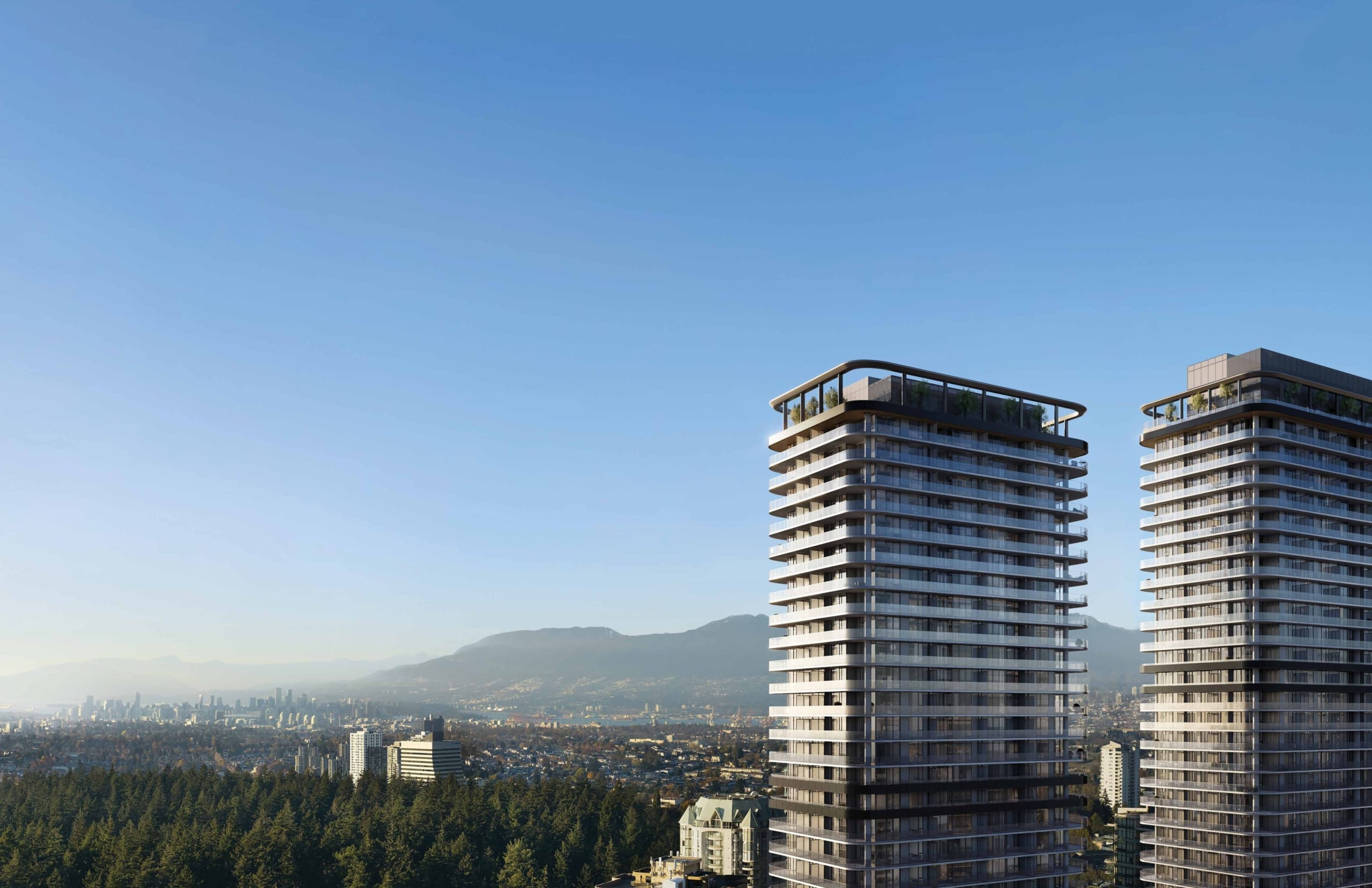 Reign at Metrotown is a two-tower concrete presale