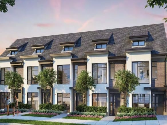 Contemporary townhomes at Fable Surrey BC