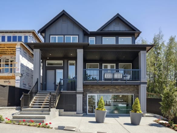 Harper Peak Coquitlam luxury single family home exterior