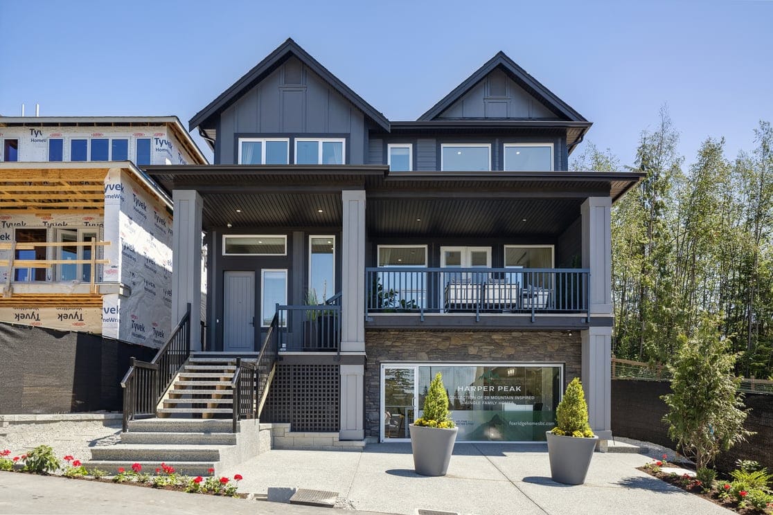Harper Peak Coquitlam luxury single family home exterior