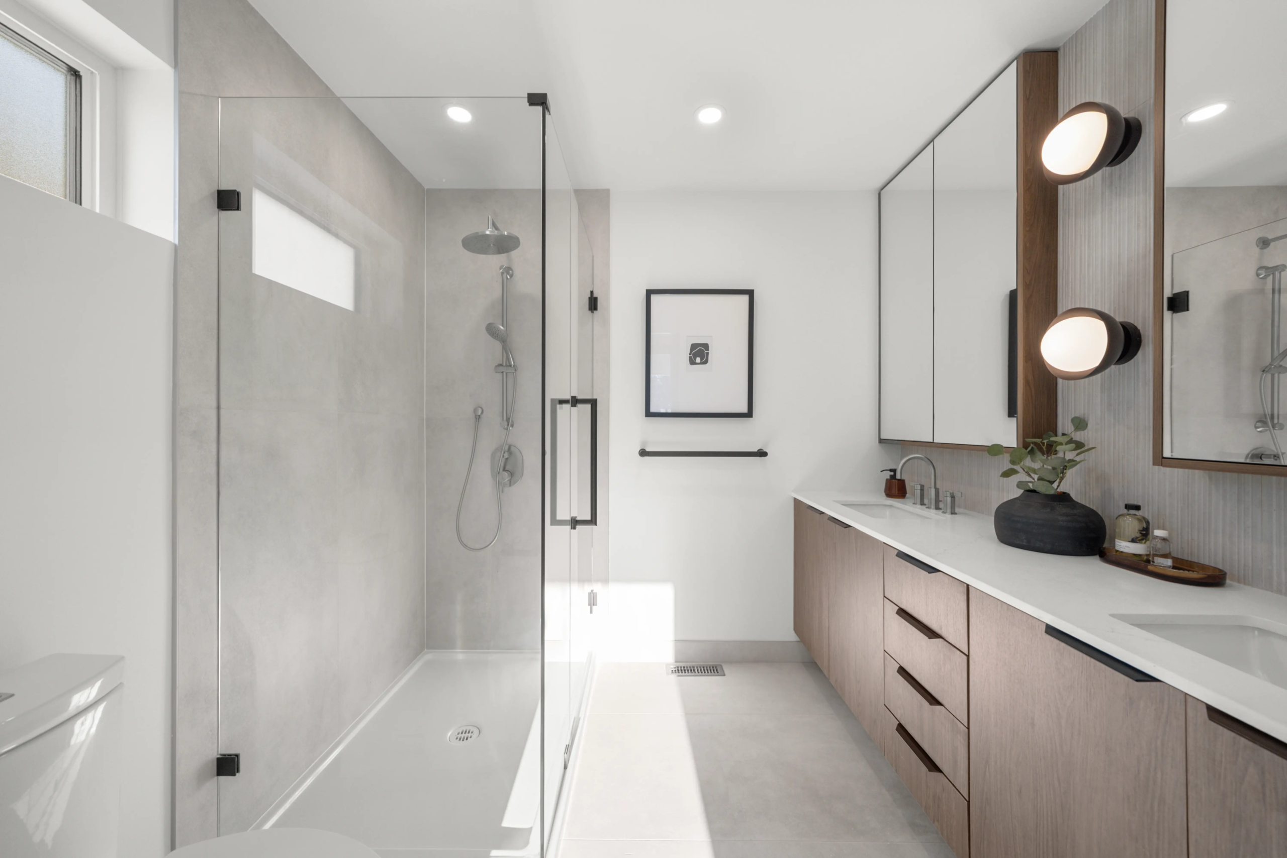 Spa-inspired ensuite bathroom at Heartwood