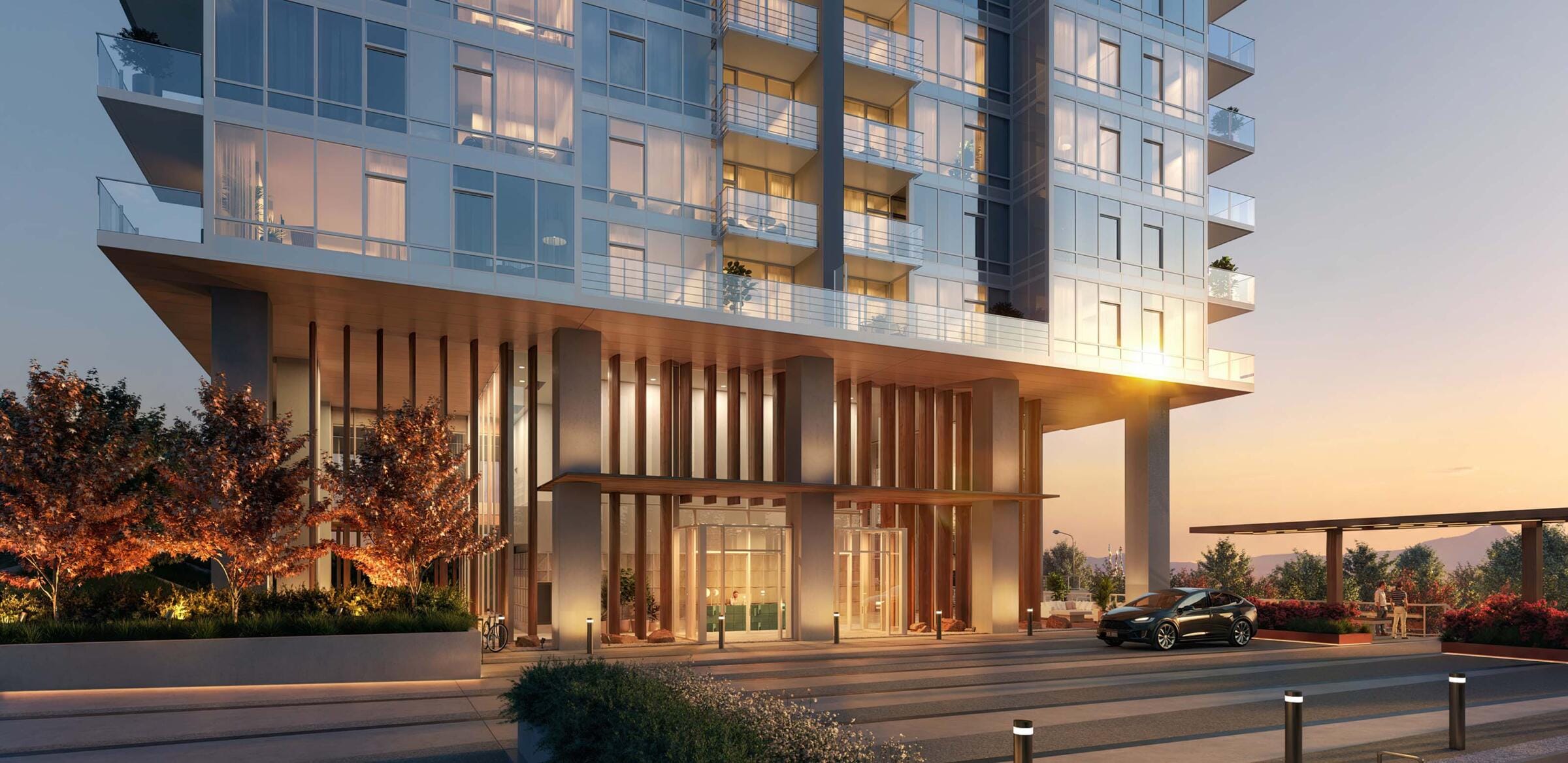 Ironwood Coquitlam elegant lobby and amenity areas