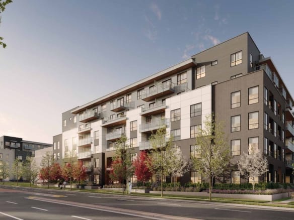 Harth at Tamanawis Park exterior rendering at 6433 128 Street Surrey BC