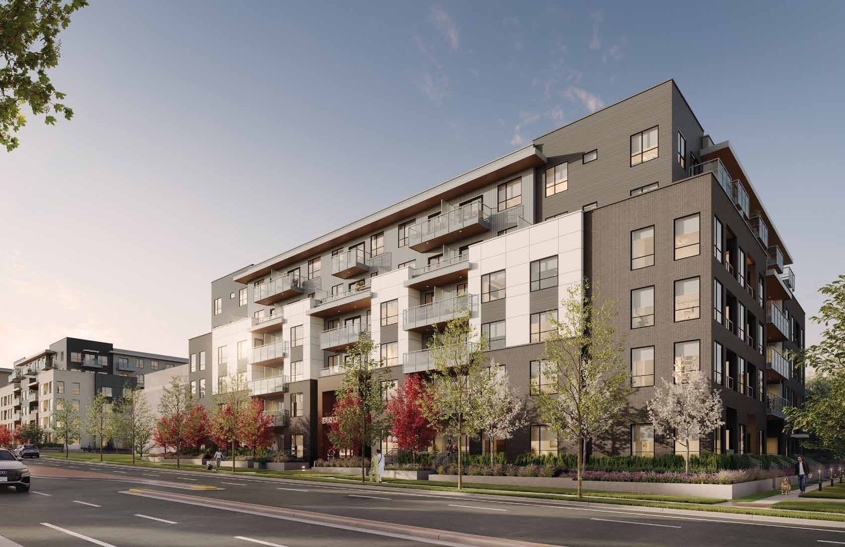 Harth at Tamanawis Park exterior rendering at 6433 128 Street Surrey BC